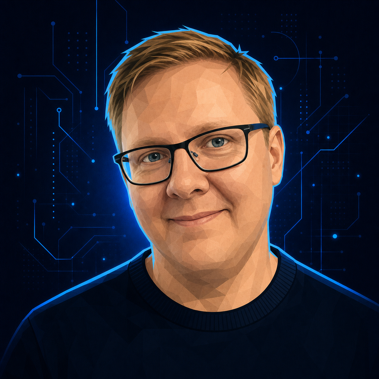 Illustreret avatar af Andreas Herss